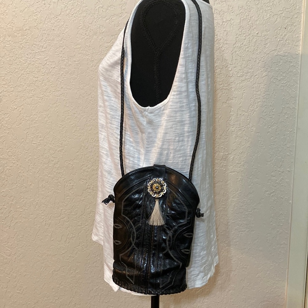 Custom made leather purse